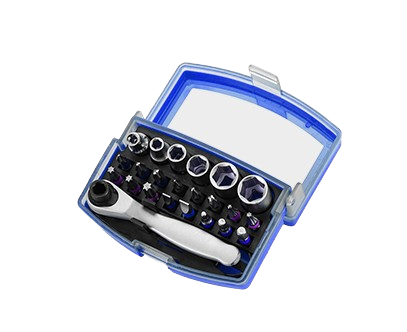 Conjunto de 22 peças de bits para chave de fenda, bits para rios