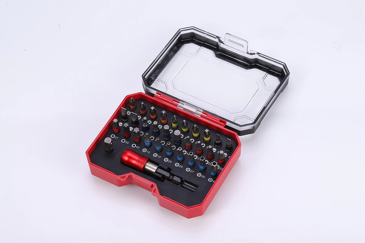 Conjunto de 32 pe&ccedil;as de pontas de chave de fenda