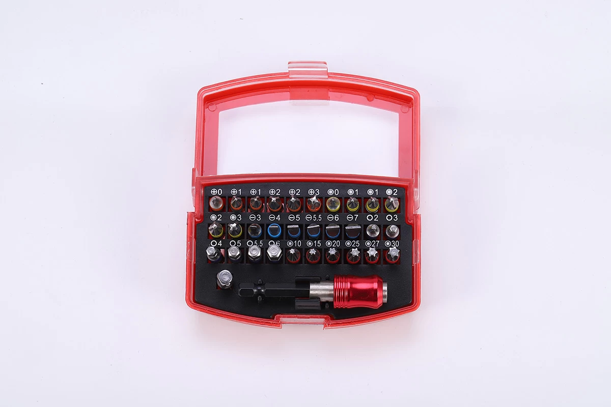 Conjunto de 32 peças de pontas de chave de fenda