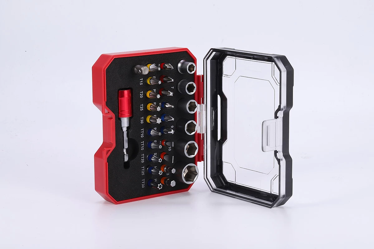 Conjunto de 28 pe&ccedil;as de pontas de chave de fenda