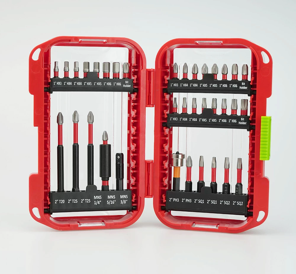 Conjunto de 35 bits para parafusadeira de impacto