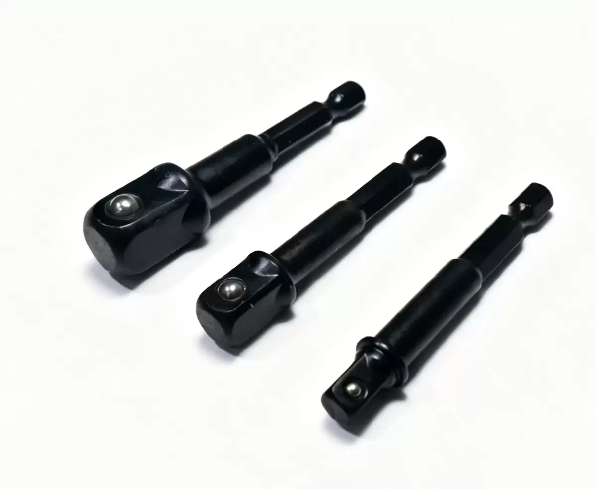 Adaptador de soquete de 1/4", 3/8" e 1/2"