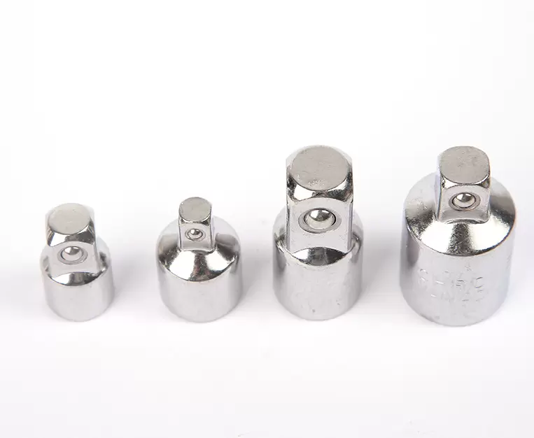Conjunto de adaptadores de soquete de alta qualidade com catraca, redutores de 1/2", 3/8" e 1/4".